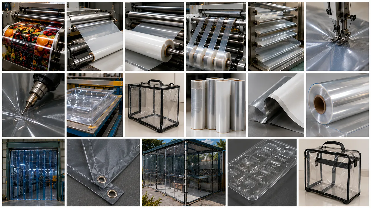 Clear Pvc film Specifications