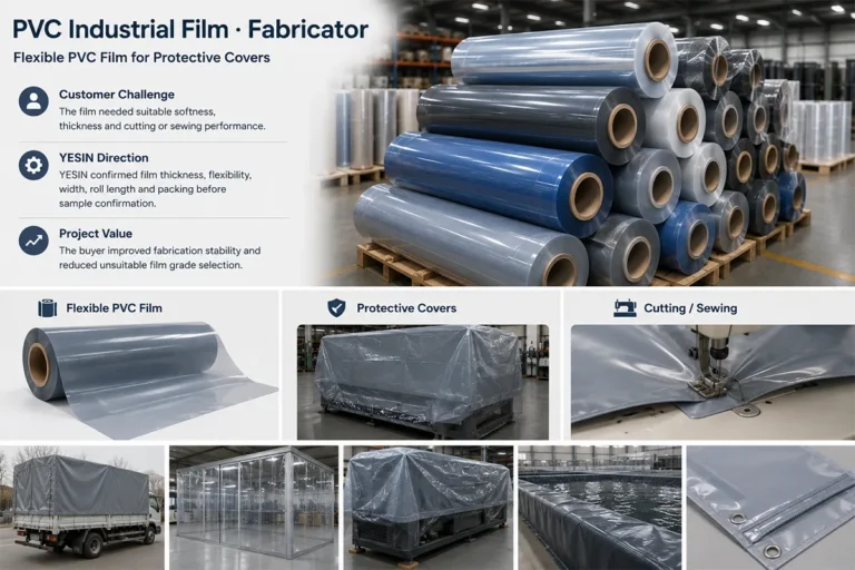 Flexible PVC Film for Protective Covers