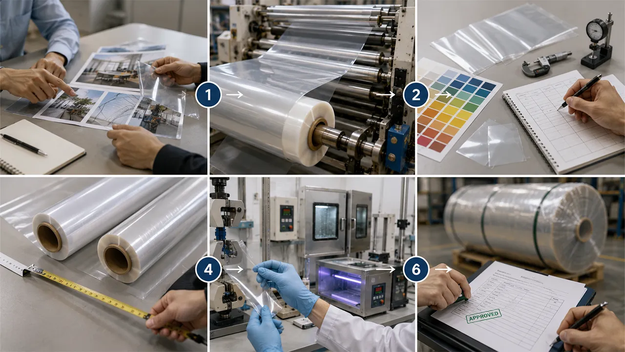 PVC FILM Validate the Specification