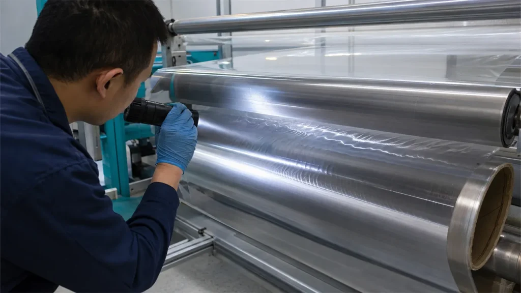 PVC Film Roll Defect Inspection