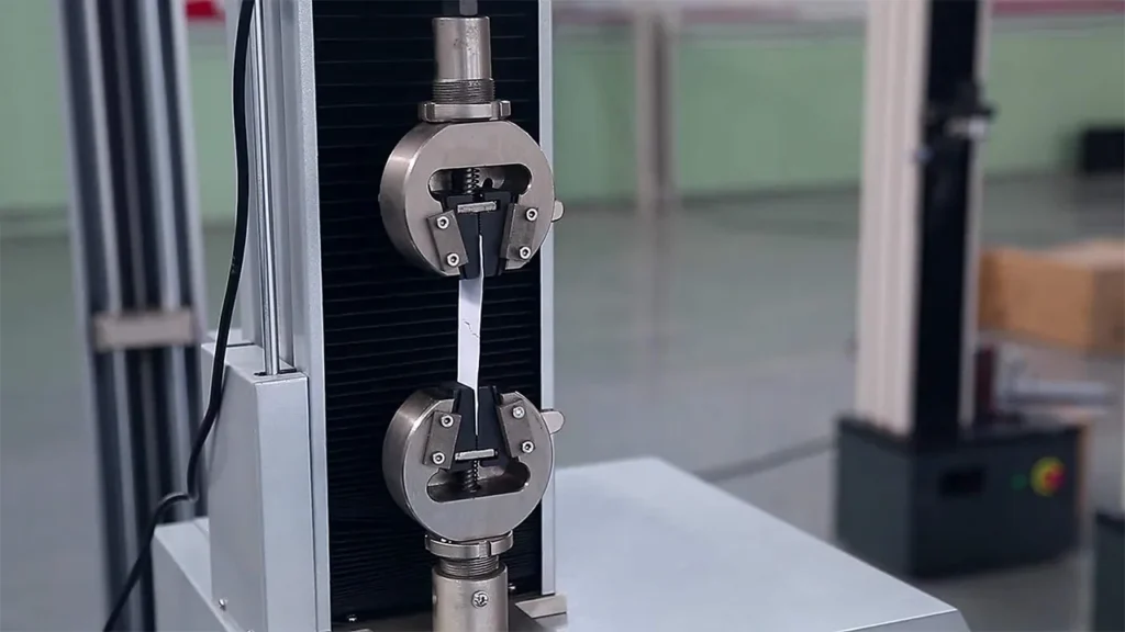 PVC film thickness gauge measurement
