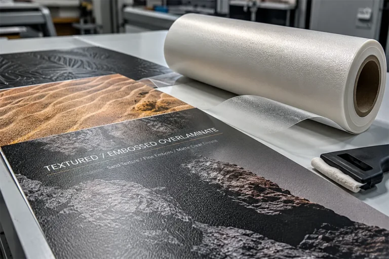 Textured Embossed Overlaminate