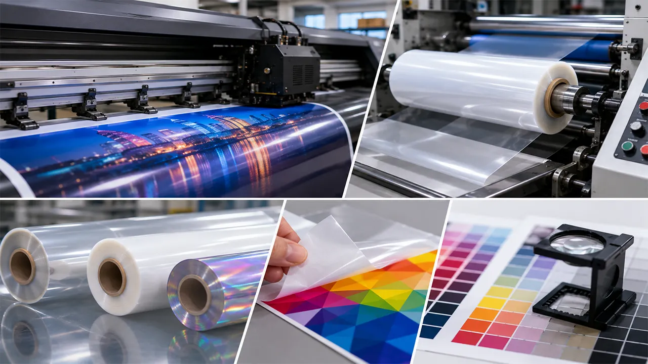 pvc film Printing, Lamination and Graphics