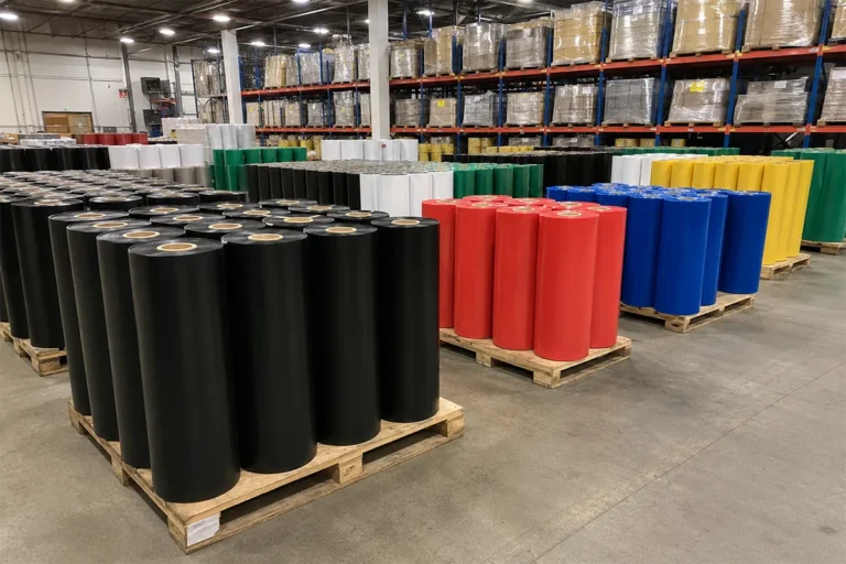 Electrical tape film rolls